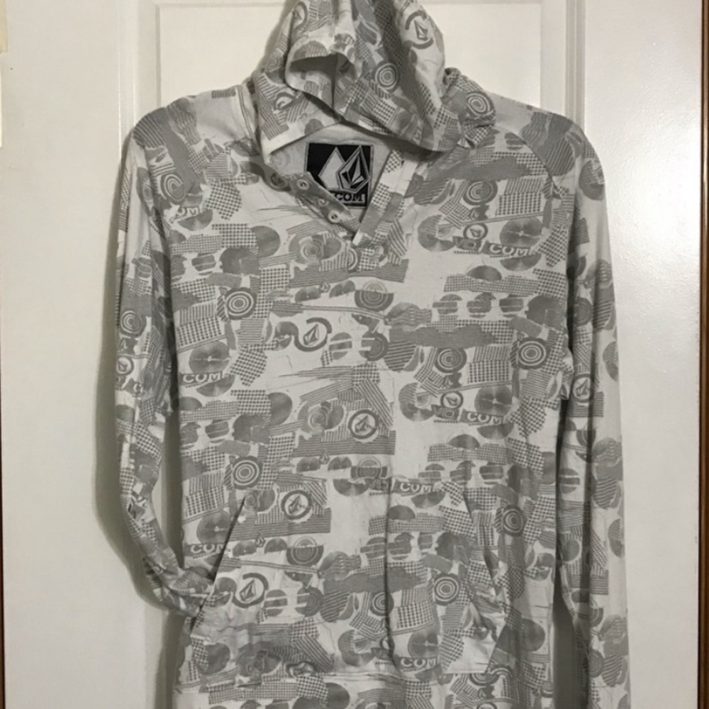 Volcom hoodie cotton kind sleeve